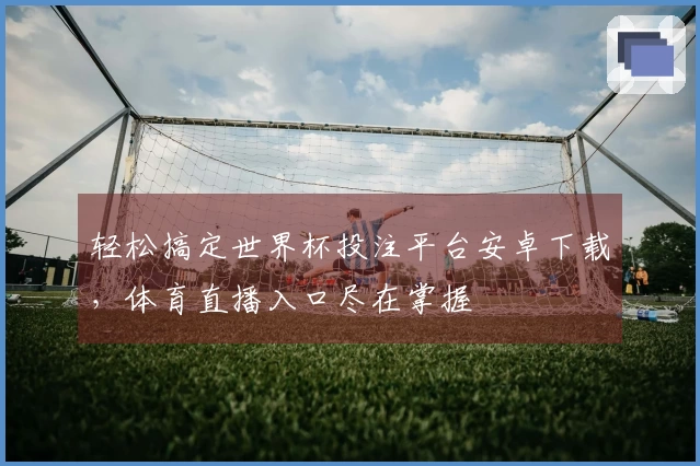 轻松搞定世界杯投注平台安卓下载，体育直播入口尽在掌握